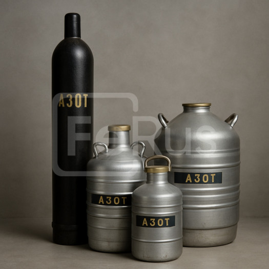 Азот жидкий особой чистоты 1-й сорт (99,999%)