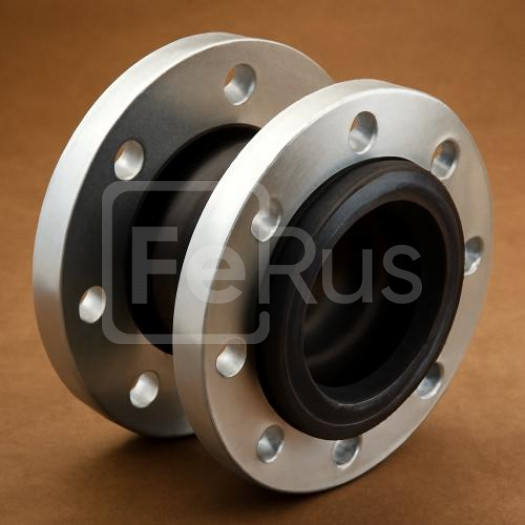 Компенсатор фланцевый NBR 200х10 мм Ст20 ГОСТ 33259-2015