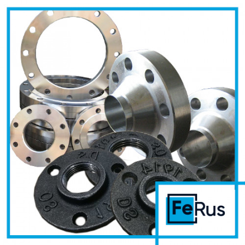 Фланец нержавеющий плоский приварной DN 100 PN 1 AISI 304 DIN 2577